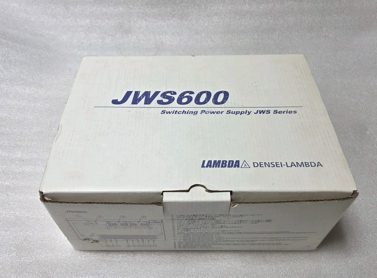 LAMBDA JWS600-24 SWITCHING POWER SUPPLY 24V NOB