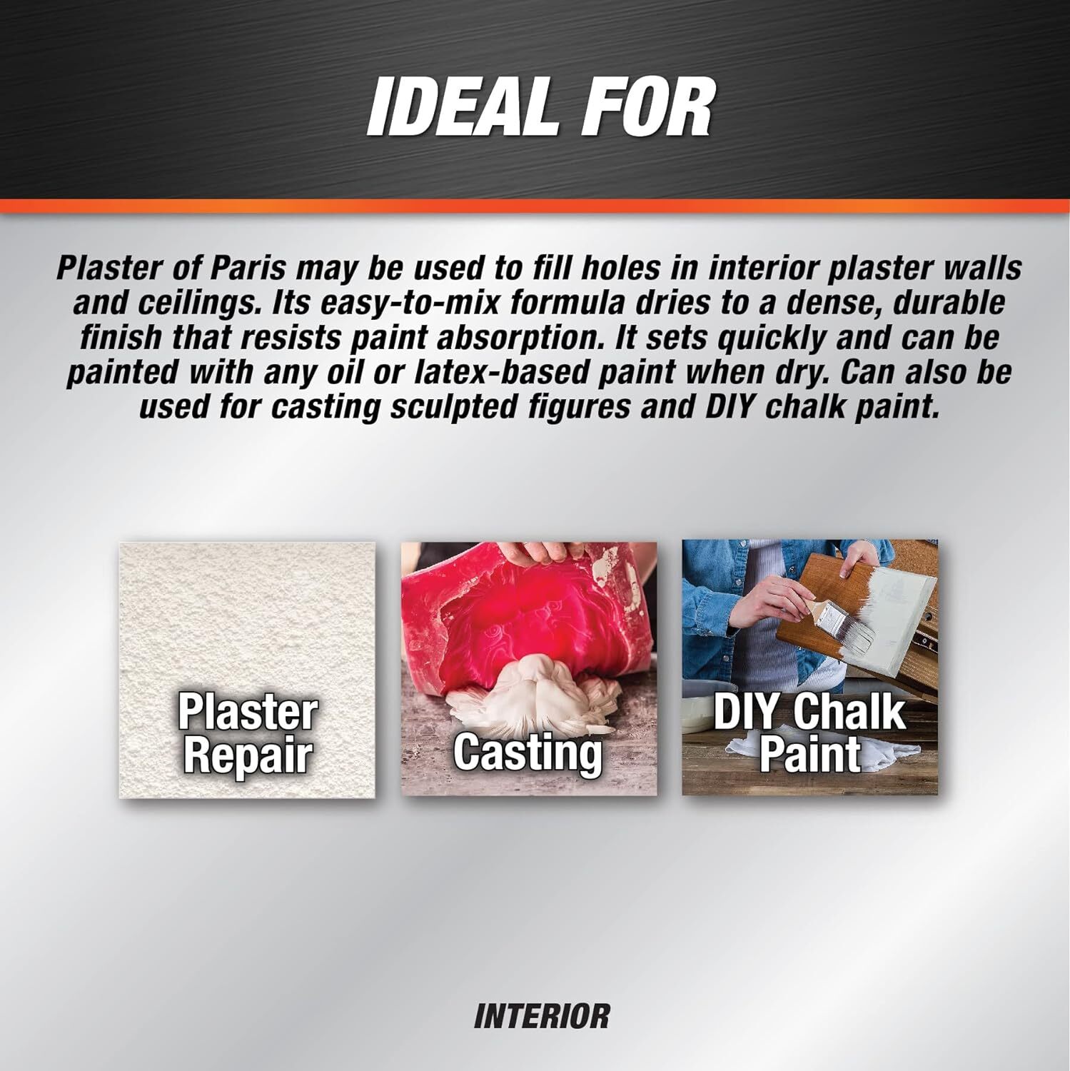 Dap 10318 4Lb White Plaster Sealant Quick Setting For Wall Ceiling Repairs