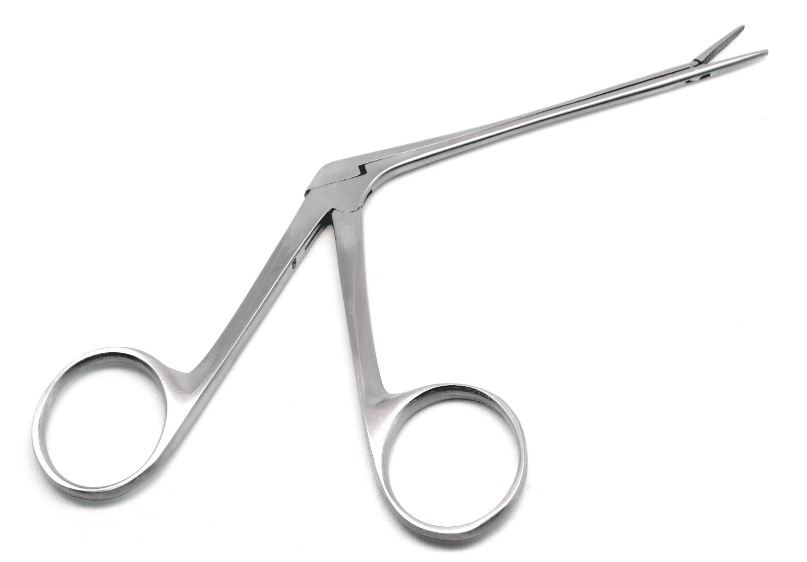 2 Pcs Hartman Alligator Forceps 3.3″ & 8″ ENT Surgical Ear Serrated Instruments