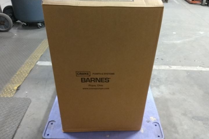 Barnes SE52 0.5 HP 1750 RPM 240V 2 In Discharge Submersible Sewage Ejector Pump