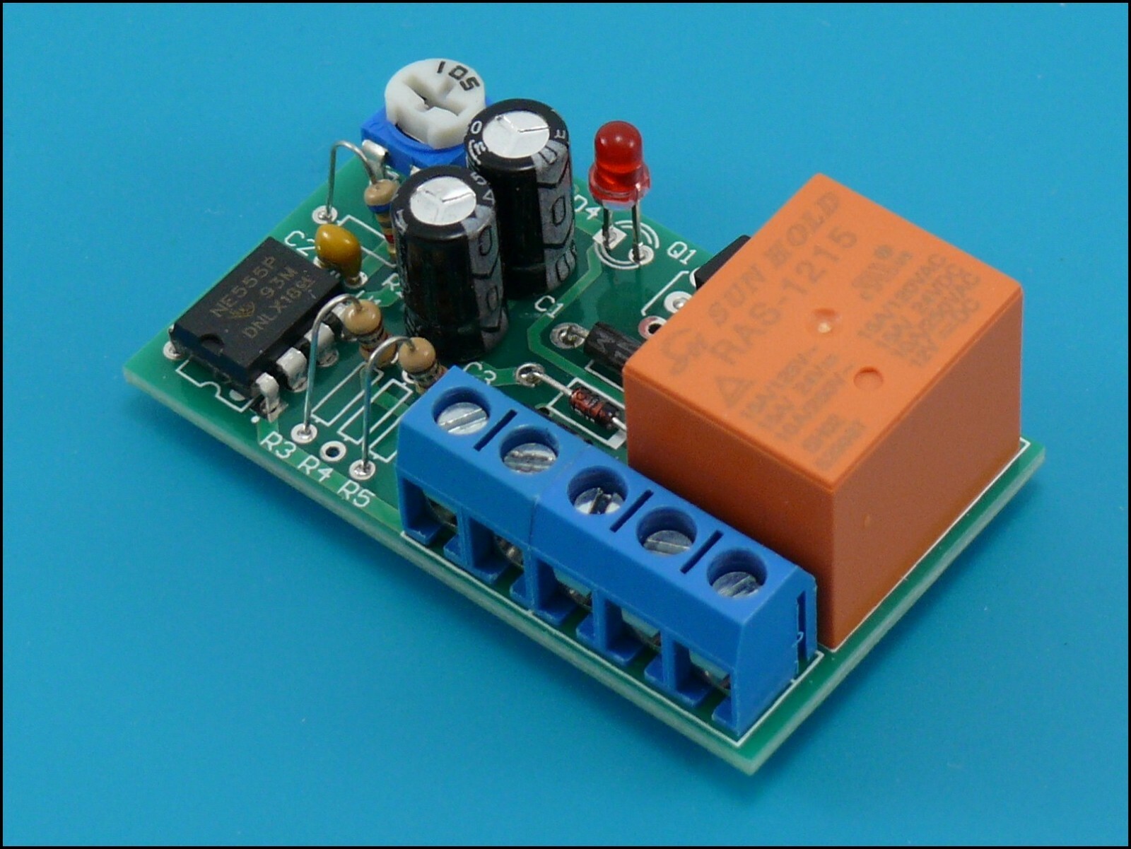 Timer Switch Time Relay Delay Off Switch 1 to 50 sec 10A 12V Car HK1582