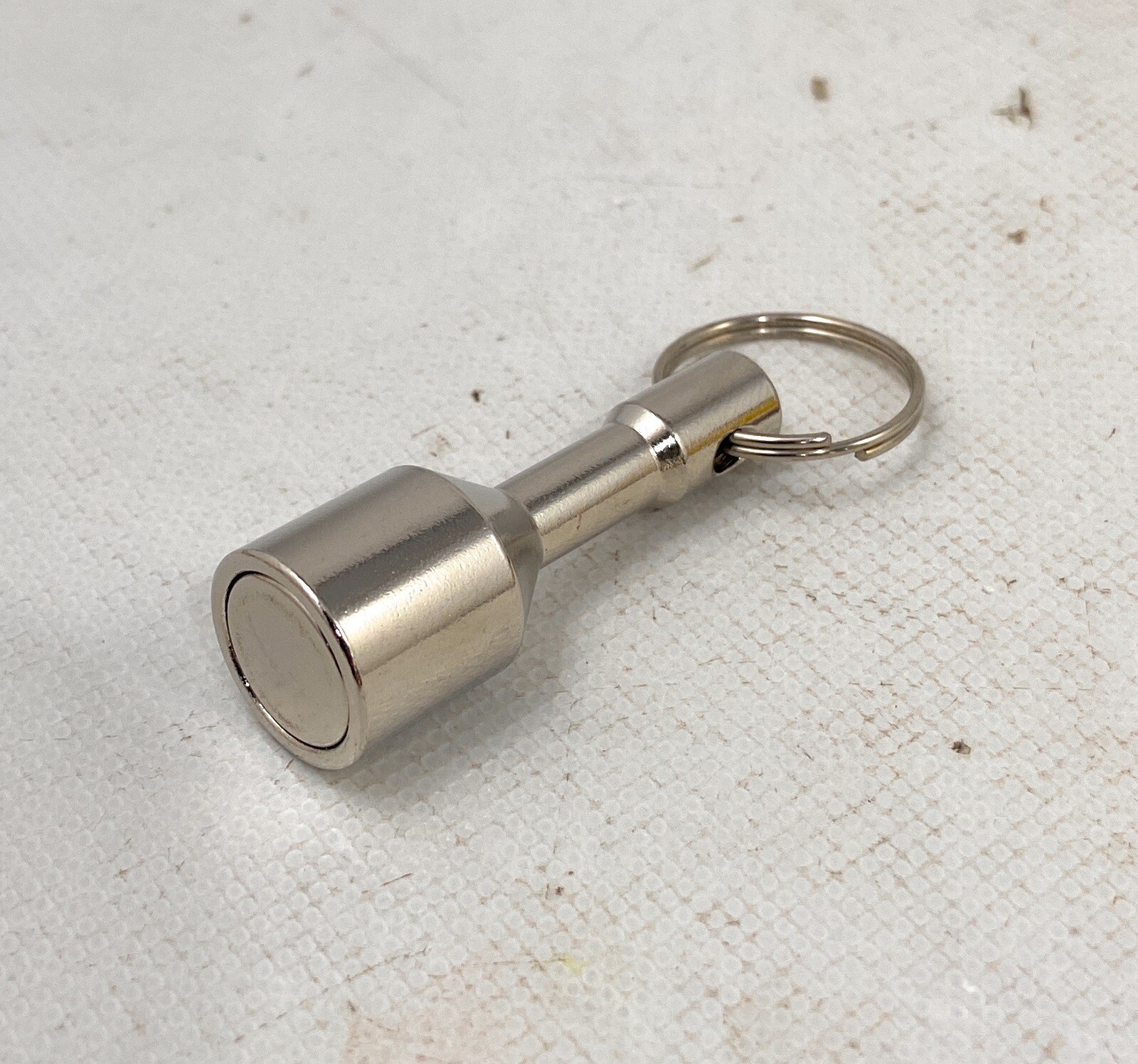 ☀️Keychain Neodymium Test Magnet for Scrap Metal Brass Gold Silver Jewelry 18Lbs