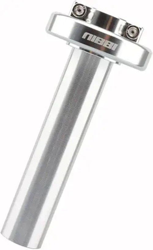Aluminum 7/8″ Motorcycle Throttle Handlebar Adjust Accelerator C Color: Sliver