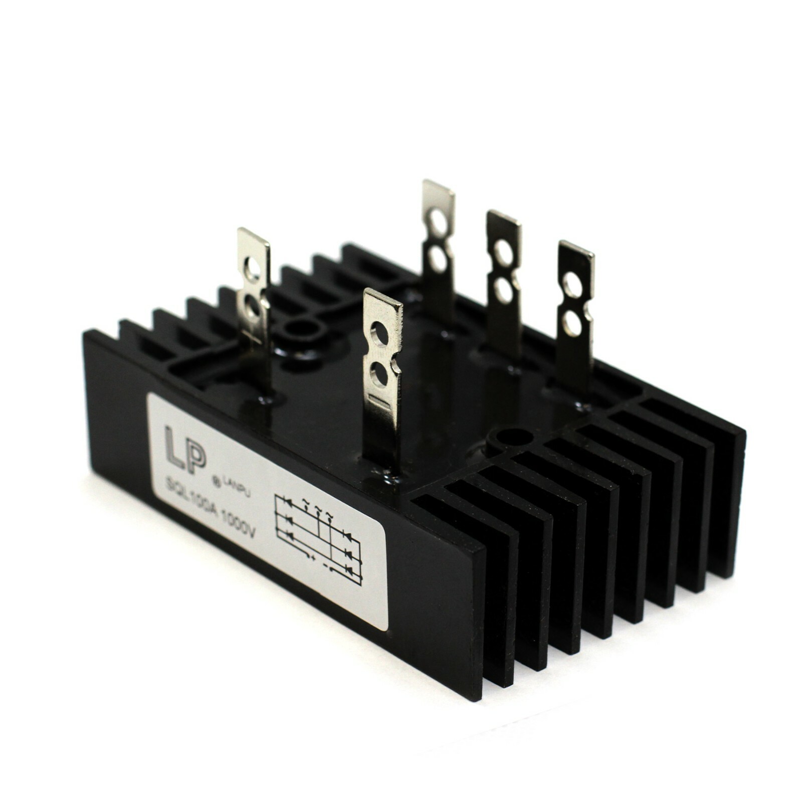 Amico SQL 100A Amp 1000V 3 Phase Diode Metal Case Bridge Rectifier TS