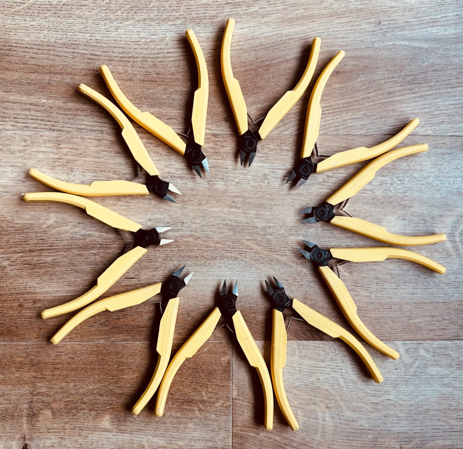 Lot Of Ten Lindstrom 4148 SPAIN 4″ Diagonal Cutting Plier Flush Cut