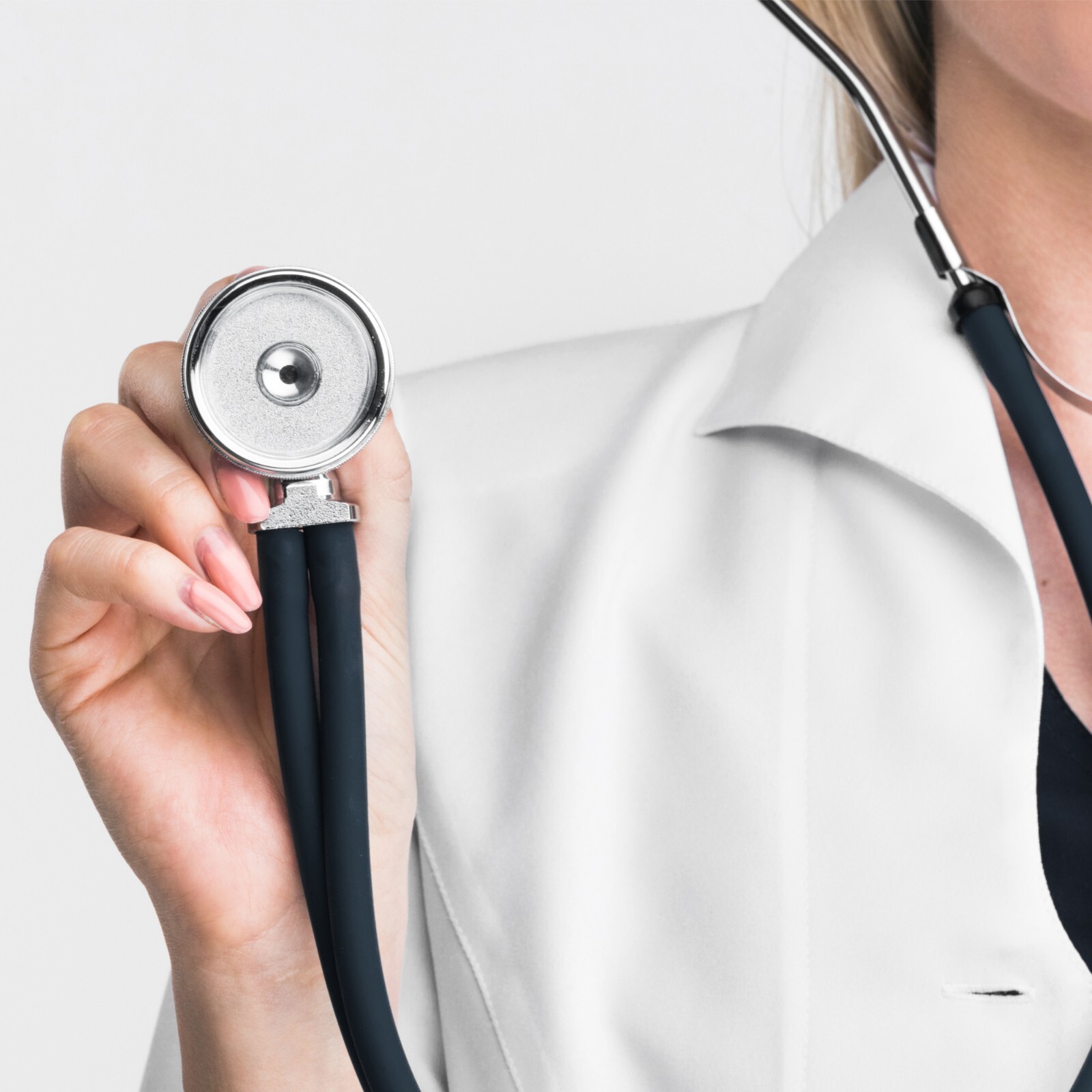 Sprague Rappaport Stethoscope Dual Head Adult Chestpiece 5 Interchangeable pcs
