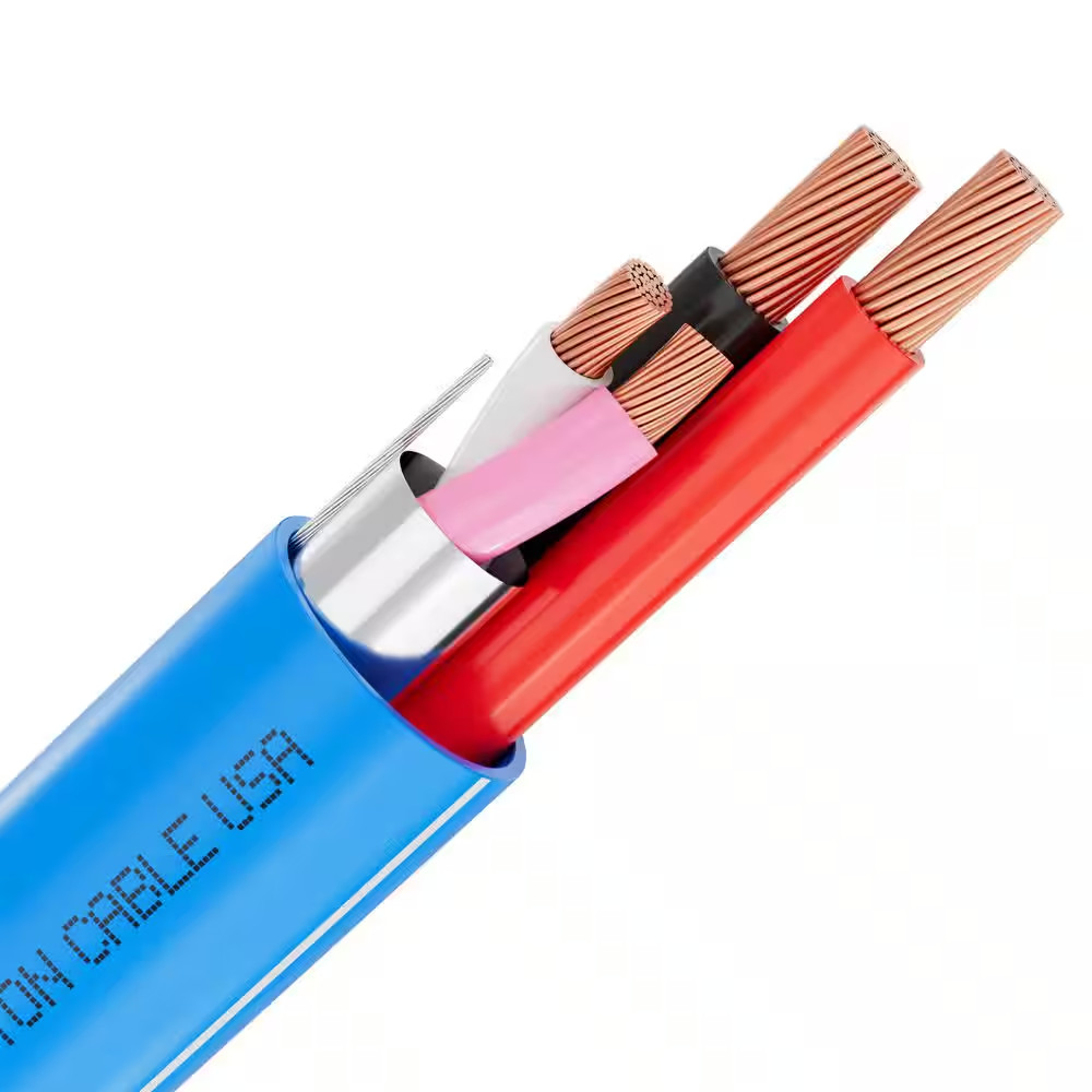 500 Ft. 16/2C+22/1PR Blue CMR Copper Lutron Equivalent QSH-CBL-L, Liberty LUTRON