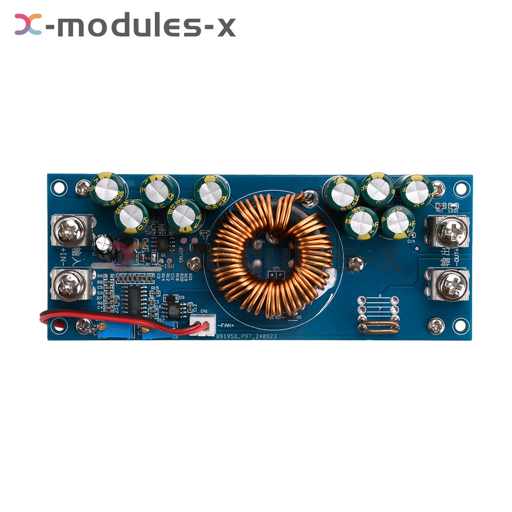 800W/1200W DC-DC Adjustable Buck Power Module DC15V-90V to DC2.5V-72V 28A/50A