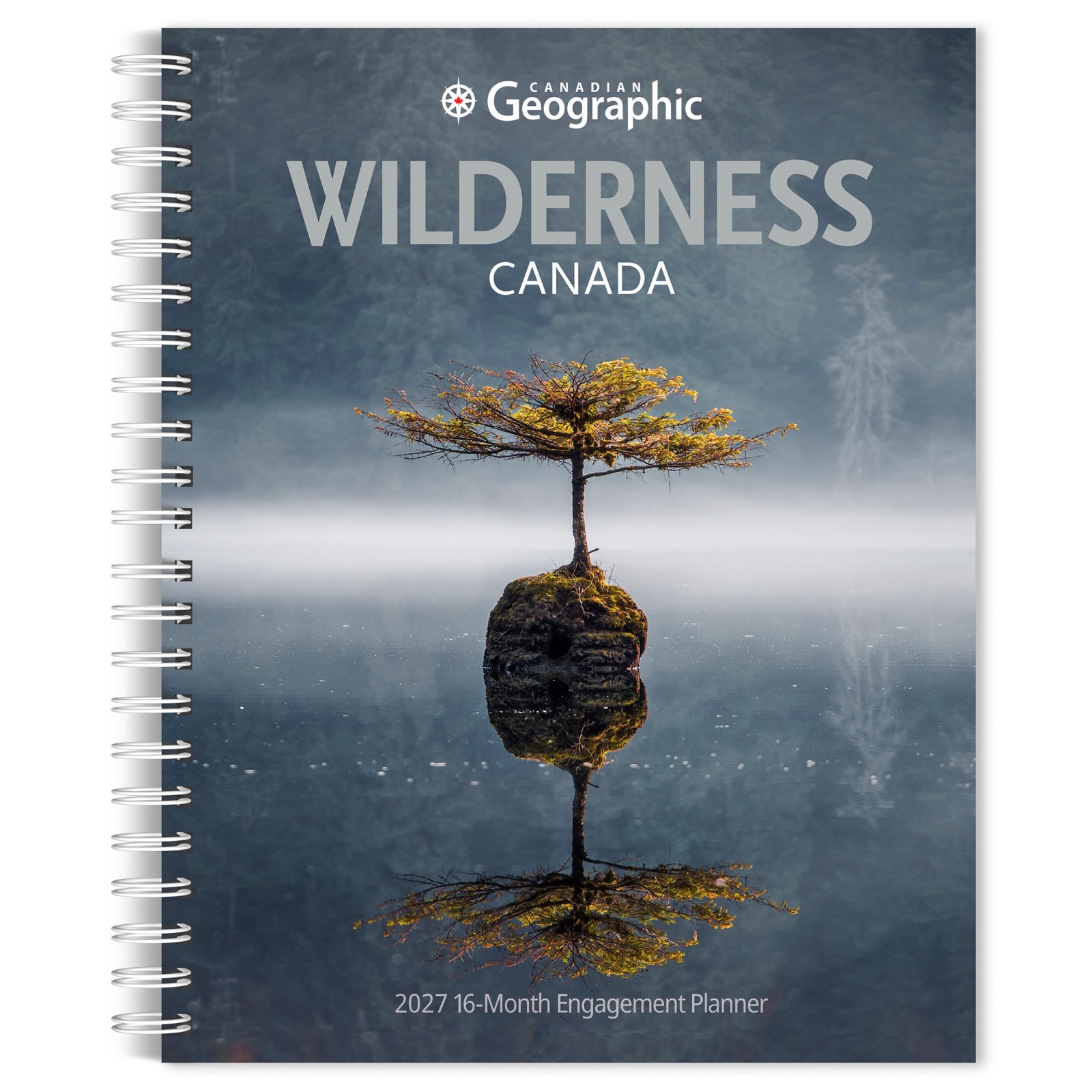 Canadian Geographic Wilderness OFFICIAL | 2027 6×7.75″ Wire-O Engagement Planner