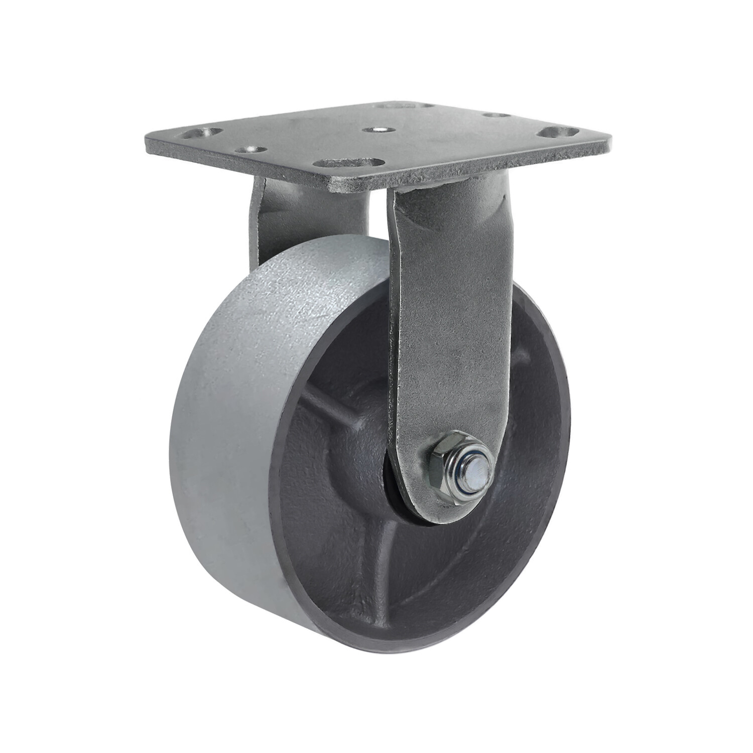 5″x2″Heavy Duty Caster Steel Cast Iron Wheel,Caster,Capacity1000-4000LB