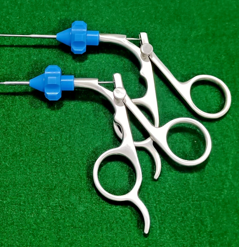 2pc Hysteroscopy Urology Semi Rigid Biopsy 5FR 40cm with Blue Rotar Reusable