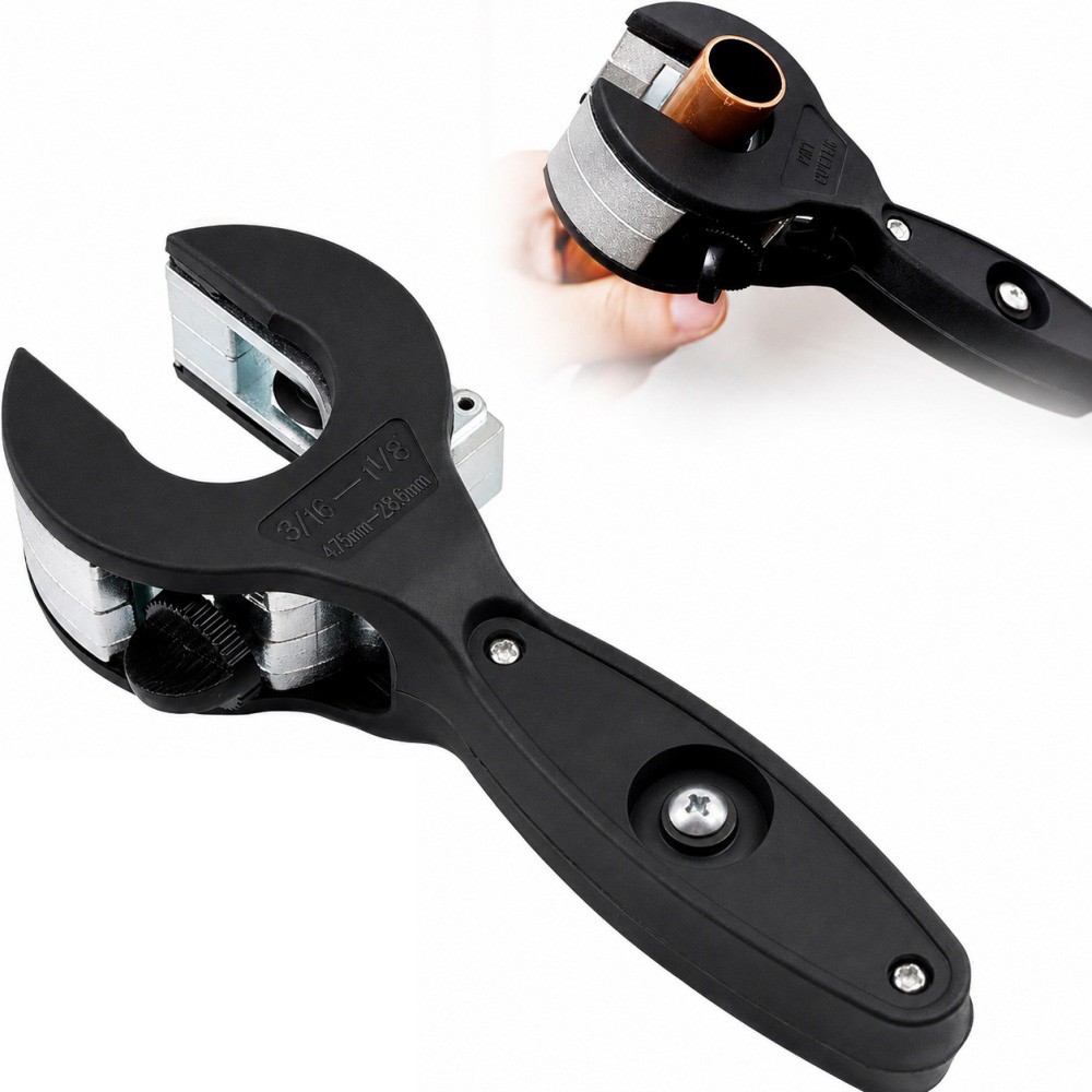 Heavy-Duty Ratchet Pipe Cutter Tube Cutter, For Cutting PVC PPR PE Copper Steel