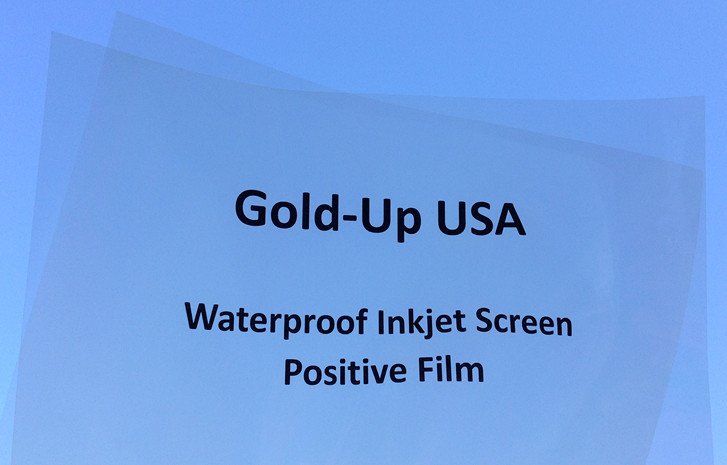 Waterproof Inkjet Film for Screen Printing 8.5″ x 11″ 100 sheets
