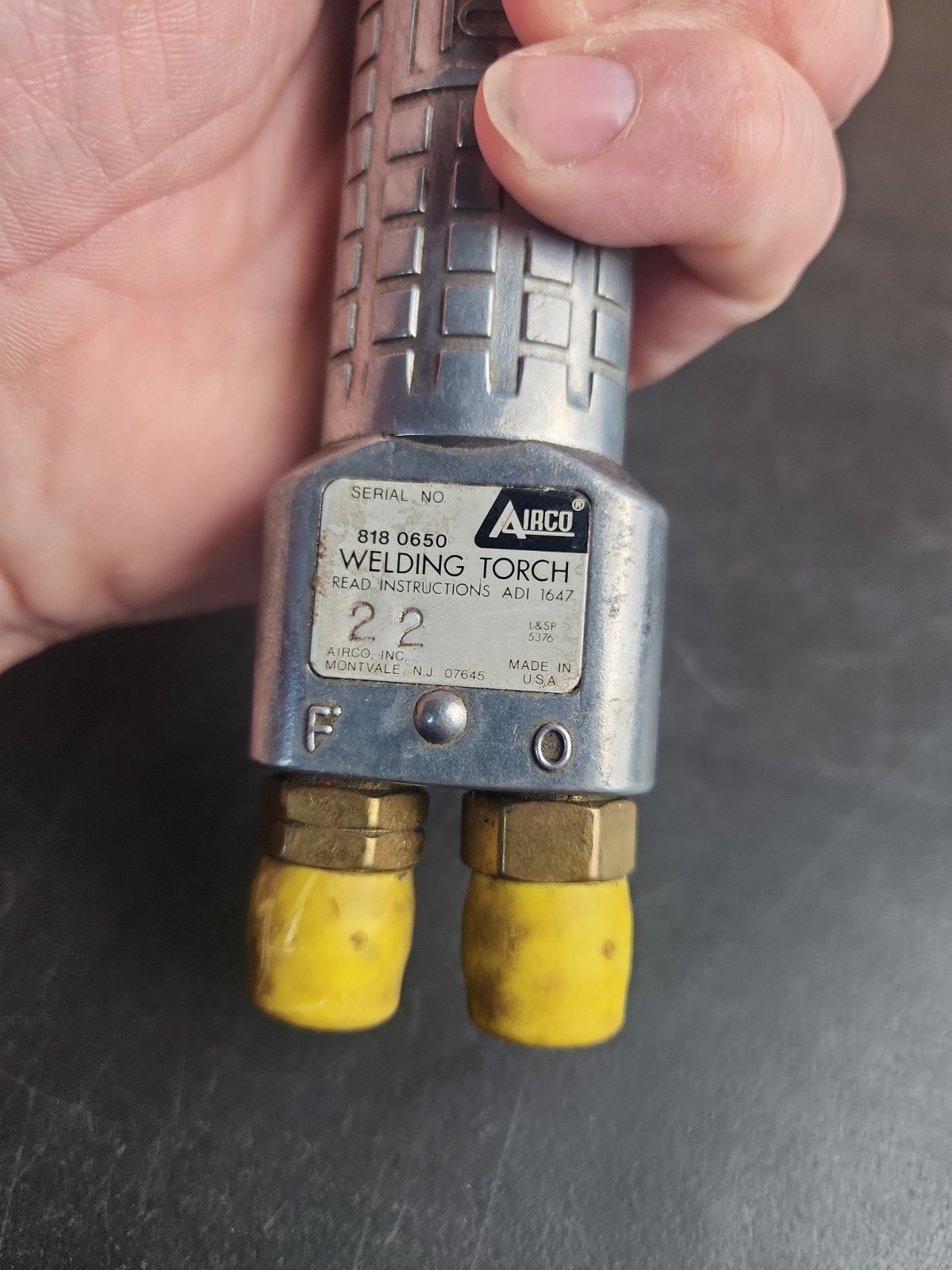 AIRCO 818-0650 Welding Torch USA