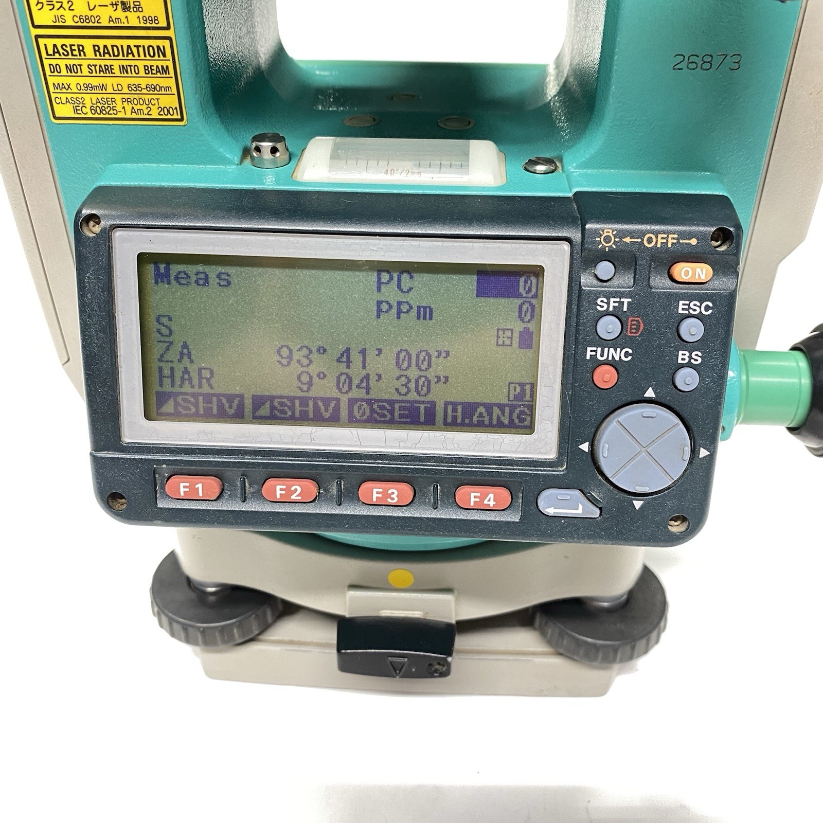 Sokkia SET630R Reflectorless Total Station W/ 2 Batteries, Case, Charger, Tools