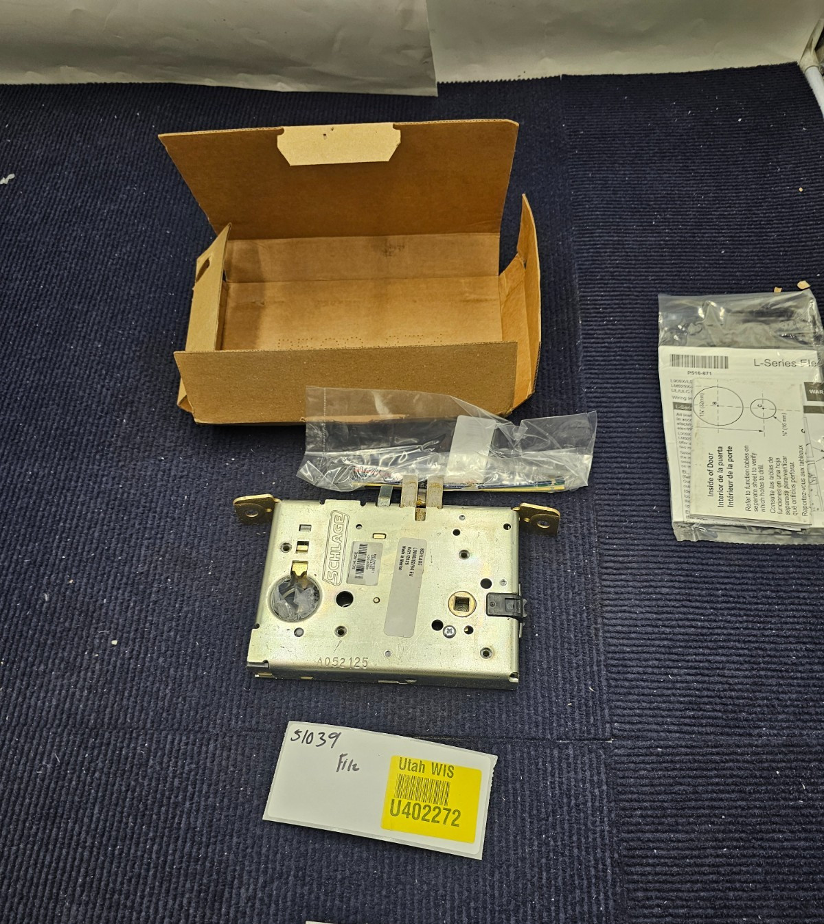 Schlage L9090EULB L9090/92/94 EU RX Electric Lock LLL RH 626 Locking