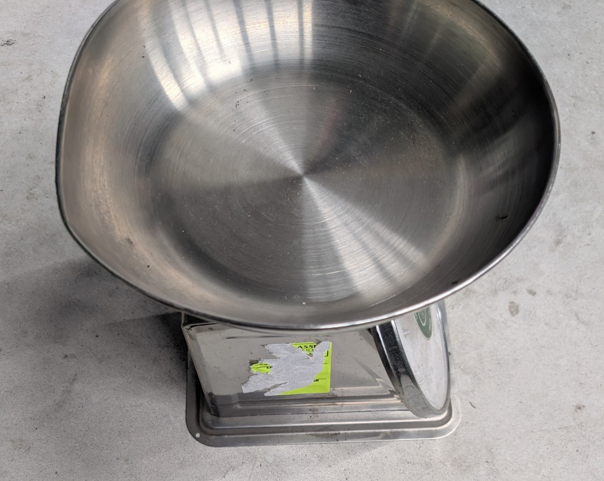 Yamato Accu-Weigh SM(N) Universal Dial Portion Scale 30lb 13.5kg Commercial Used
