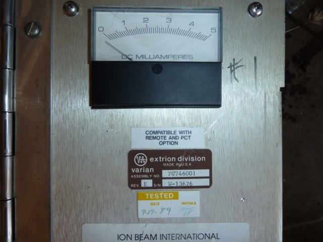 GLASSMAN HIGH VOLTAGE, VARIAN F0746001+200kV 5mA STACK