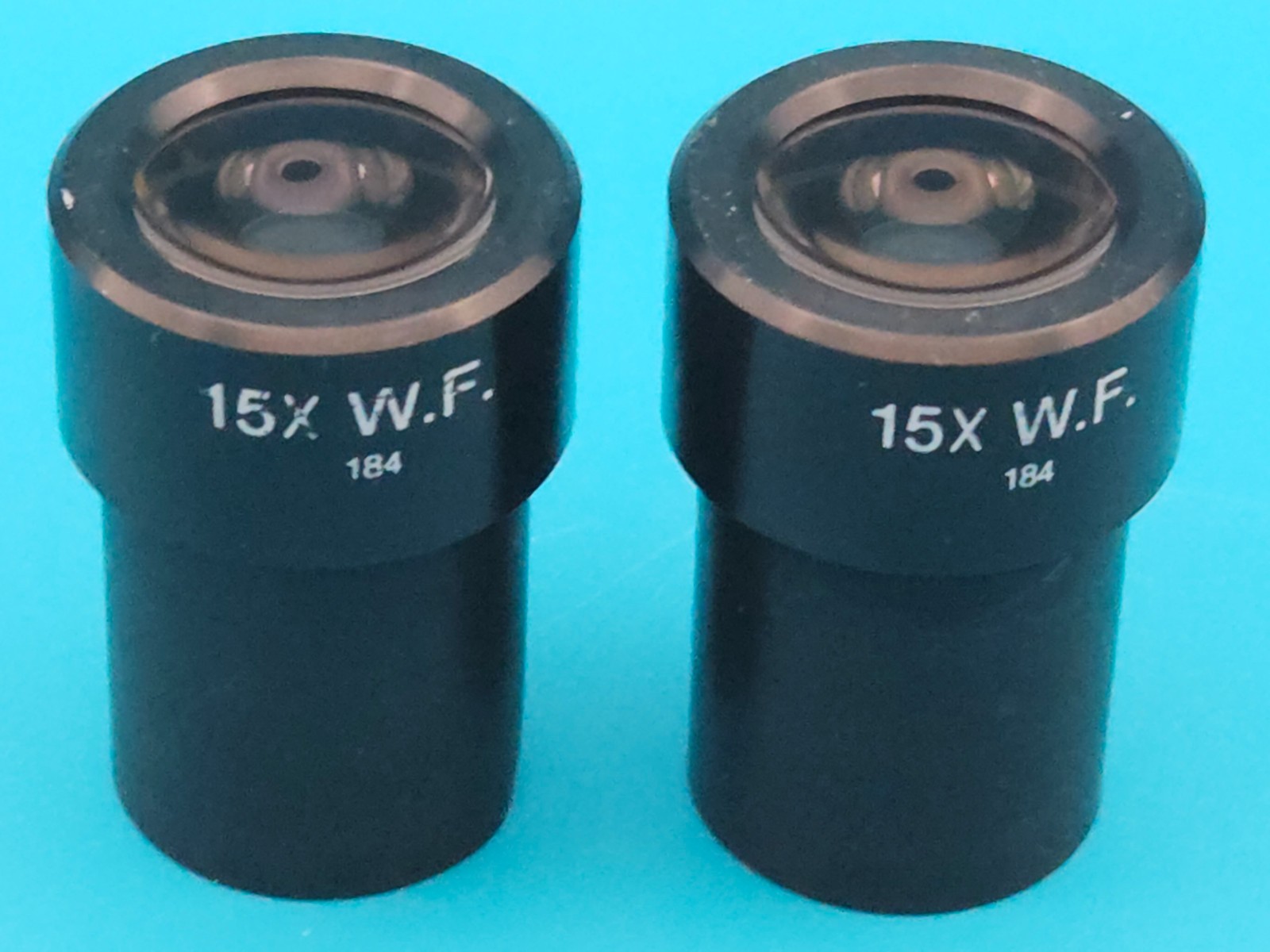 AO Cat 184 15X WF Microscope Eyepieces Research/Gemolite/StereoZoom Microscopes
