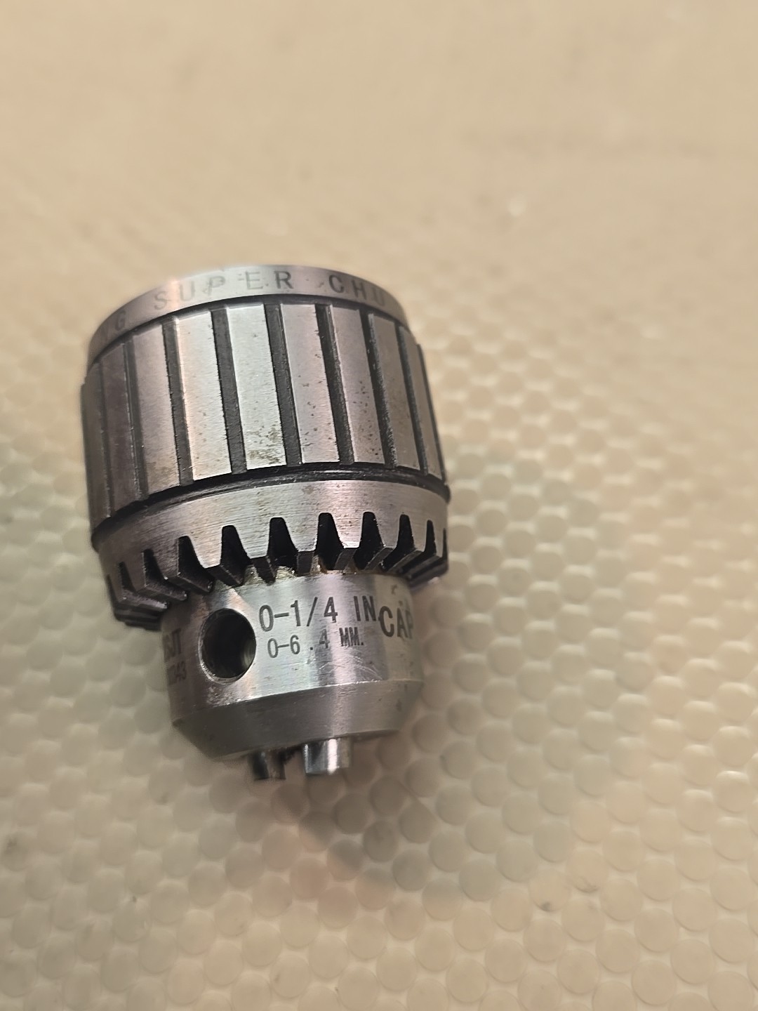 JACOBS 8-1/2N 2SJT BALL BEARING SUPER CHUCK 0-1/4” Cap