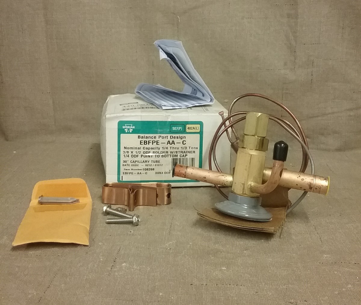 108268 Sporlan Thermostatic Expansion Valve Free Shipping Free Returns