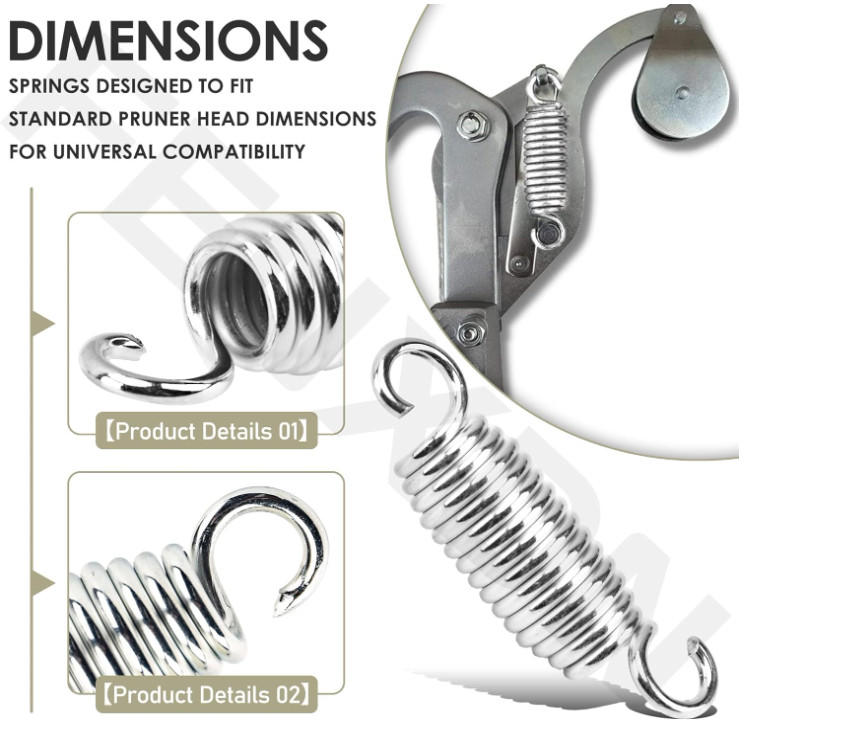 (6 Pack) Pole Pruner Replacement SPRING Z104 For Marvin Head & fits many others
