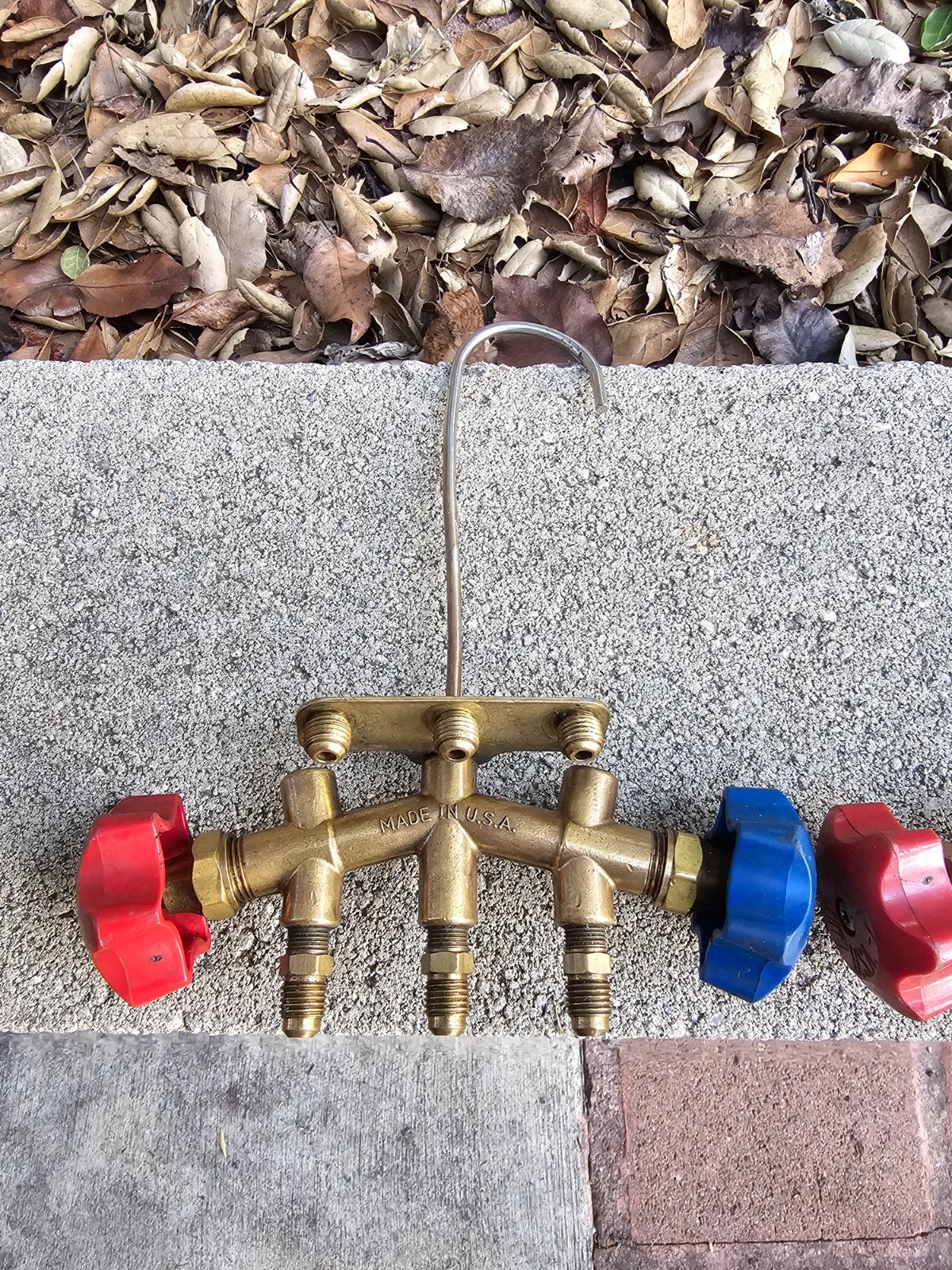 2 Pieces Just Better JB Refrigerant Manifold Set 2-Valve No Hoses No Gauges USA