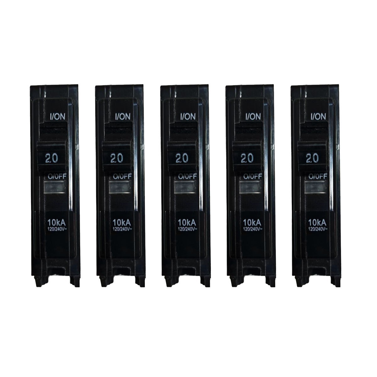 Replacement for Square D QO120 1-Pole Plug-In Circuit Breaker 20A 120/240V 5 pcs