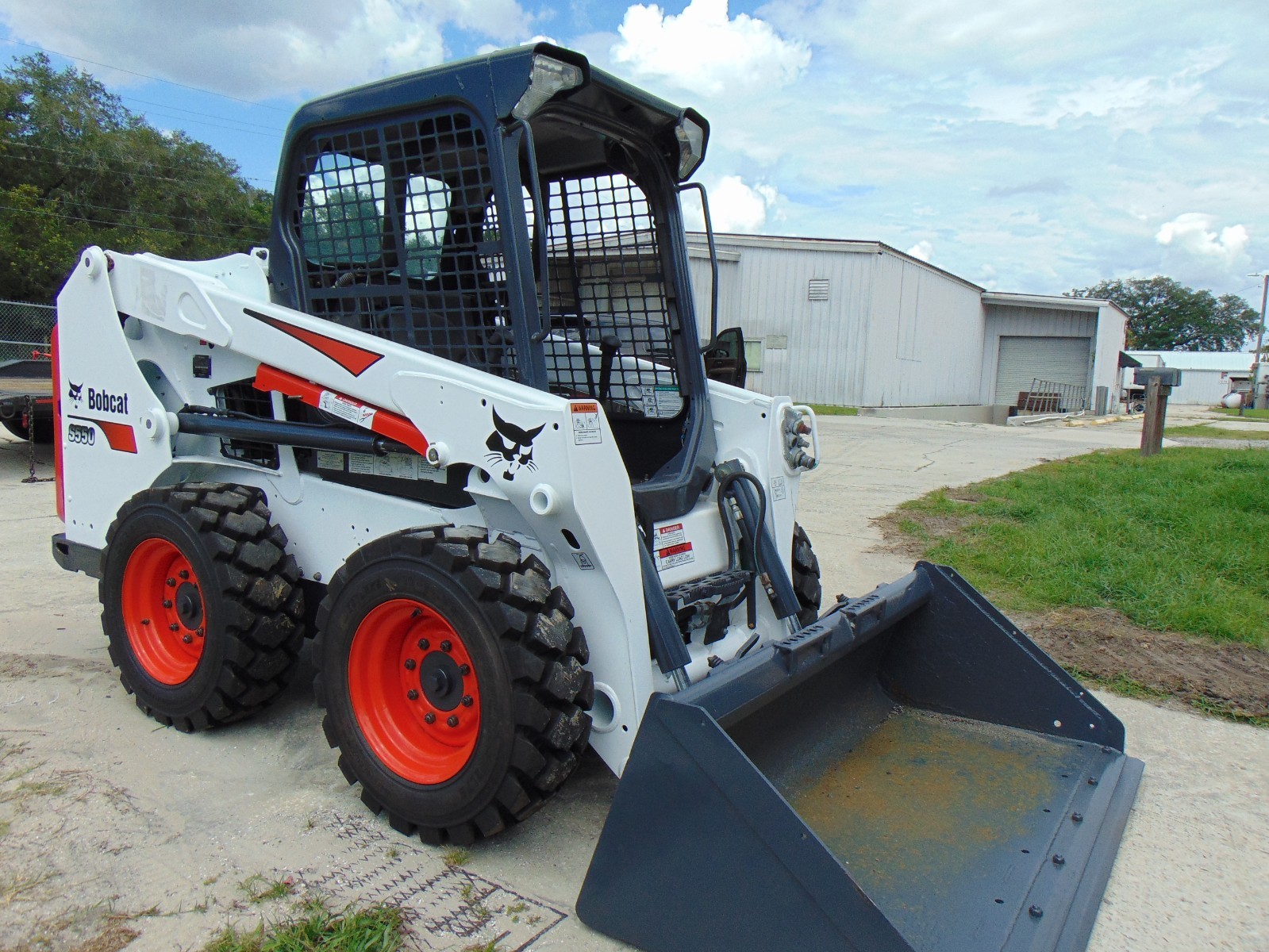 2016 BOBCAT S550 TURBO «MID SIZE» WHEEL LOADER – ONLY 949 HOURS – 100% JOB READY