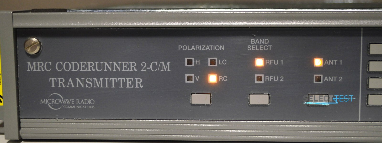 MICROWAVE RADIO COMMUNICATIONS CODERUNNER 4 ANALOG AND DIGITAL CENTRAL RECEIVER