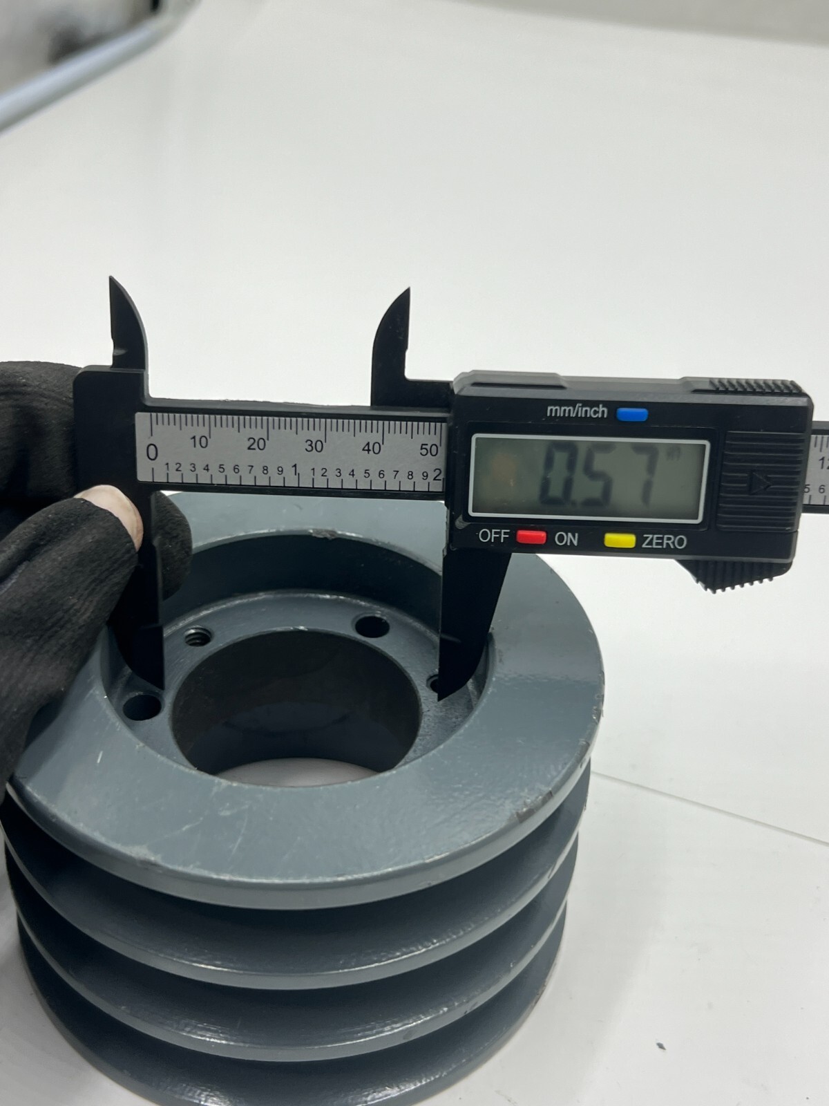 Masterdrive Taper Sheave 3840 3 Groove Pulley 2.89″ Outside Diameter, 0.57″ ID