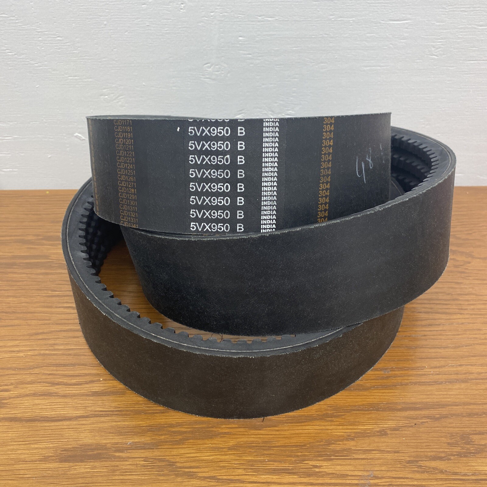 Belt 4 5VX950 Banded Cogged V Belt Made In