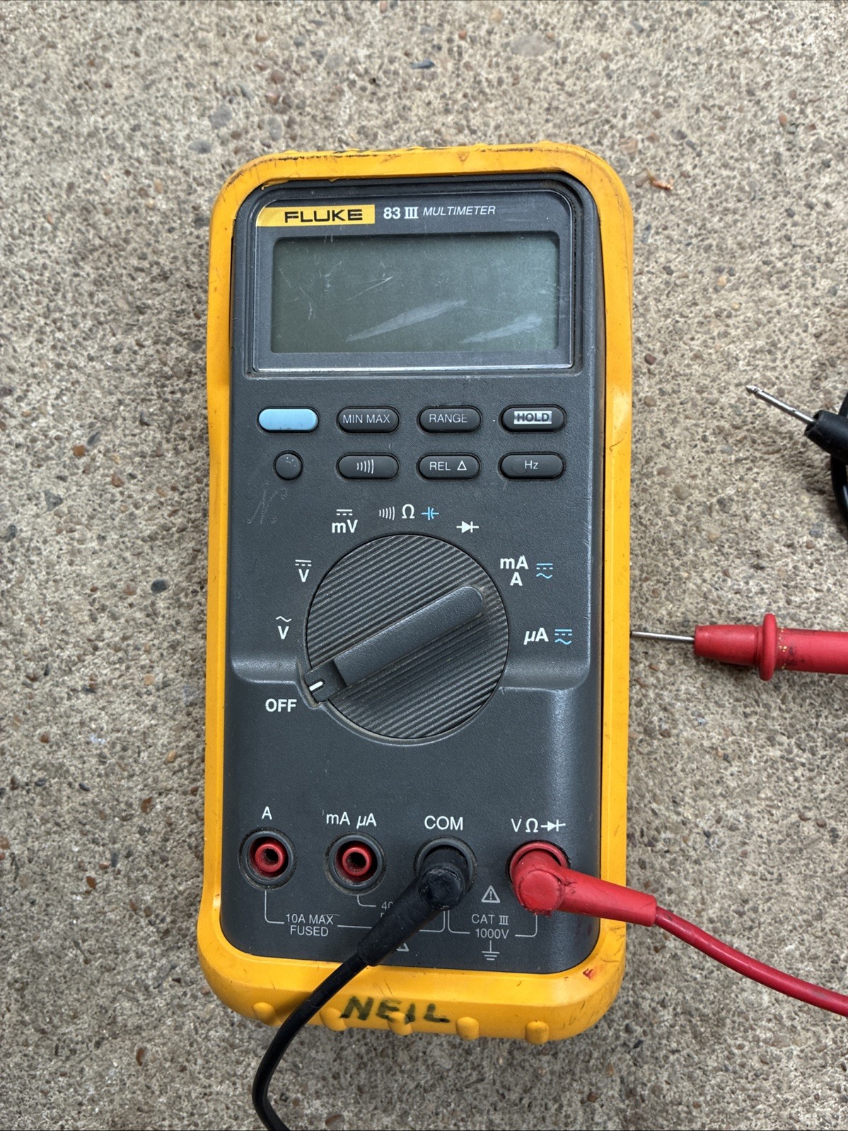Fluke 83 III Series 3 Multimeter.