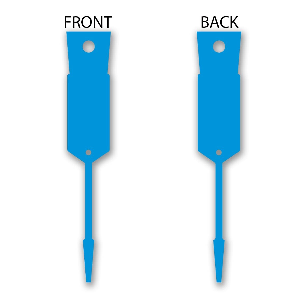 BLUE Self-Locking Arrow Key Tags (1,000 per pack) Size 4 1/2″ X 3/4″ (BLUE)