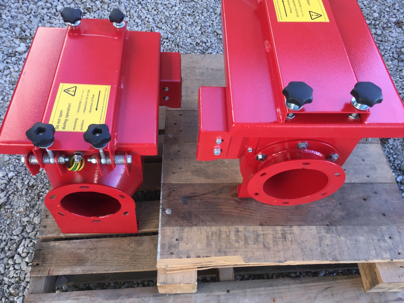 Rembe GmbH Safety+Control Q-Flap 140 Non-Return Valves For Organic Dust Qty: 1