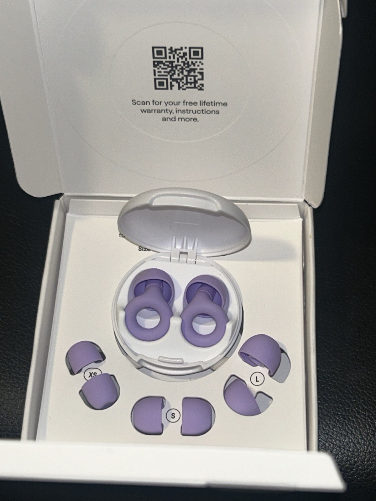 Loop Quiet 2 Earplugs for Noise Reduction Violet