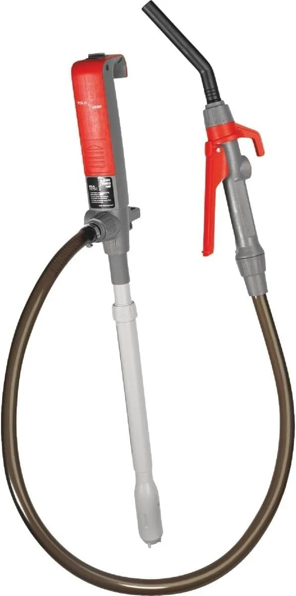 Tera Pump TREP01-T / 20082, Battery Powered Fuel Can Transfer Pump, 2.4 GPM