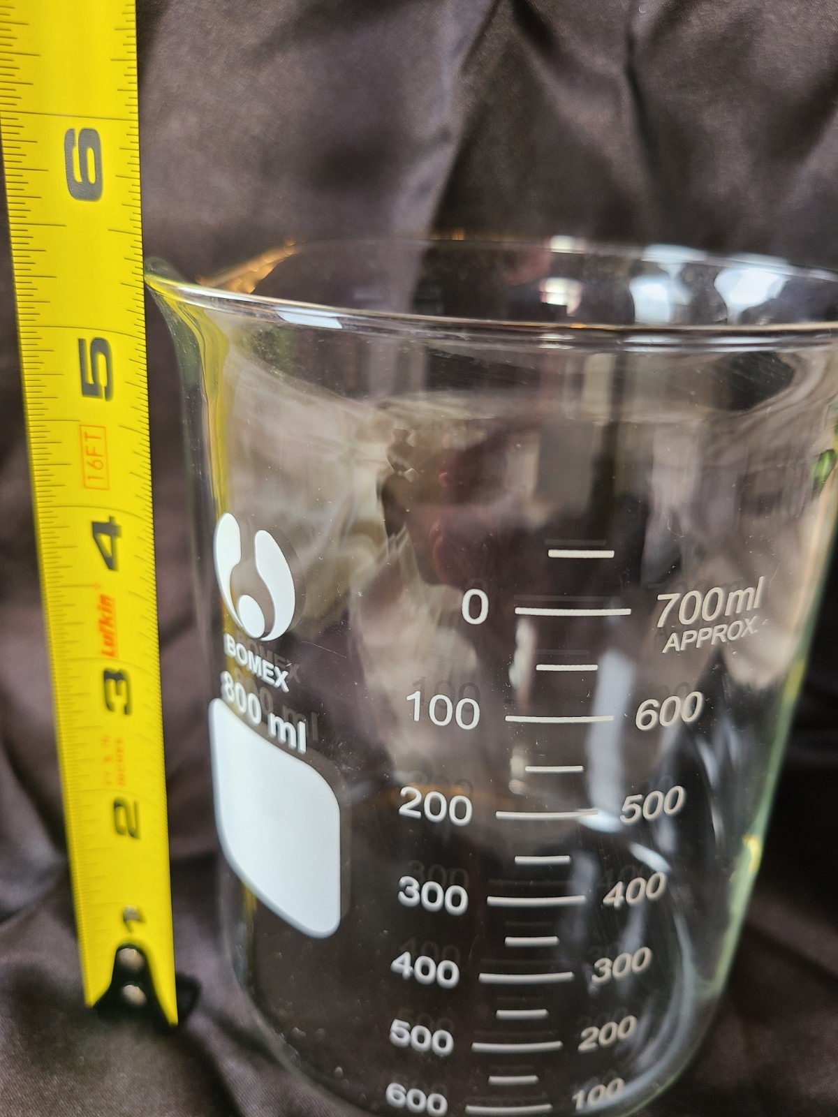 Bomex 800 mL Graduated Beaker Griffin Labware Apothecary