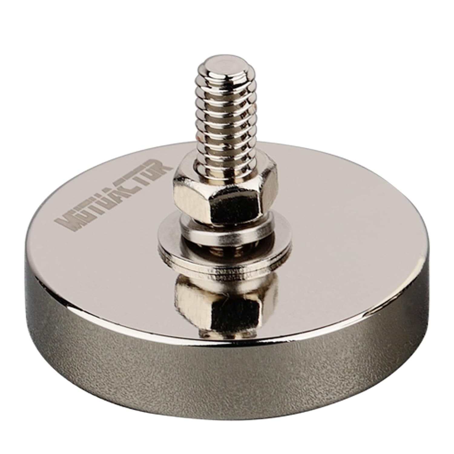 185lb Neodymium Magnet Pair with Threaded Studs