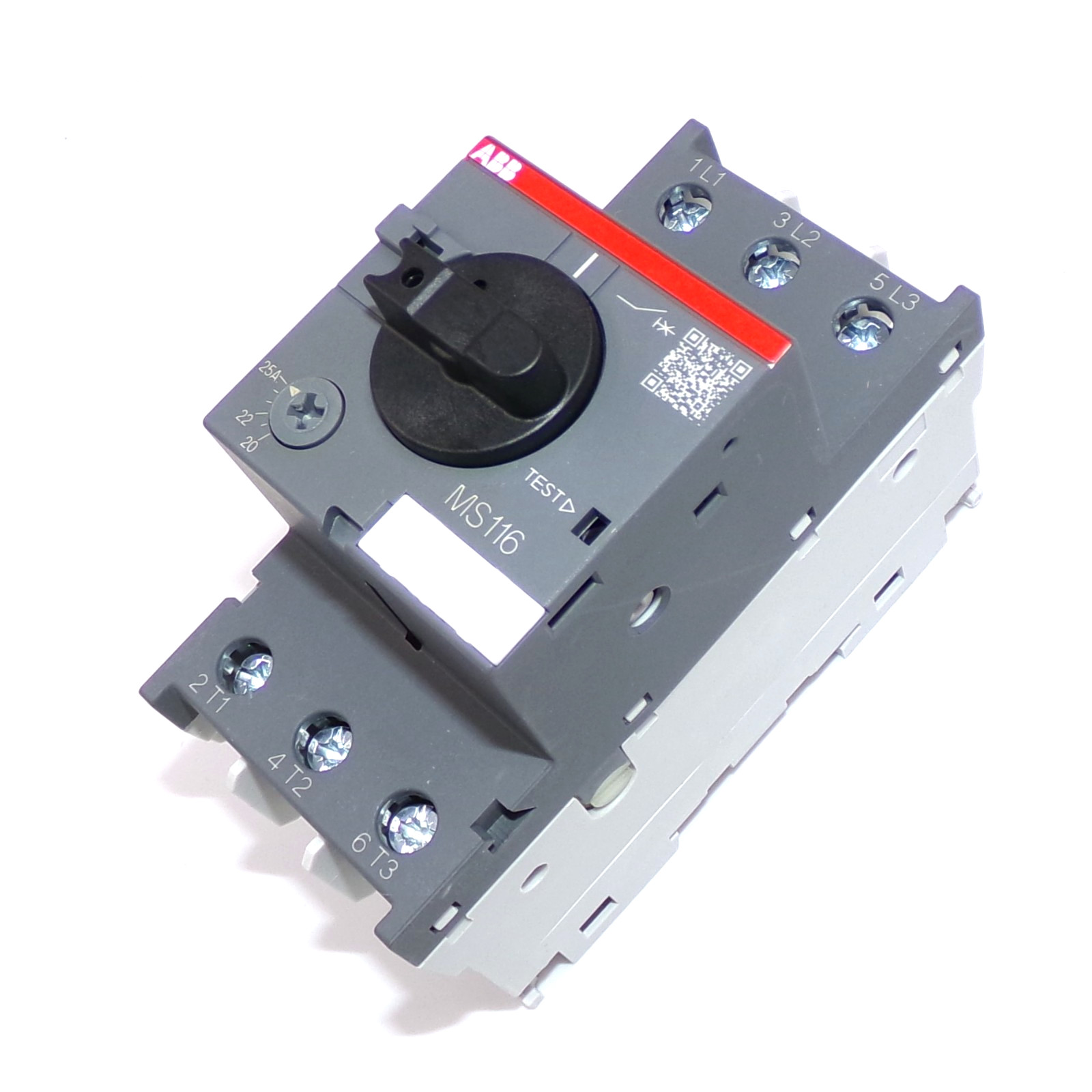 ABB 600VAC Max. 3-Phase 20-25A Manual Motor Starter MS116-25 (1SAM250000R1014)