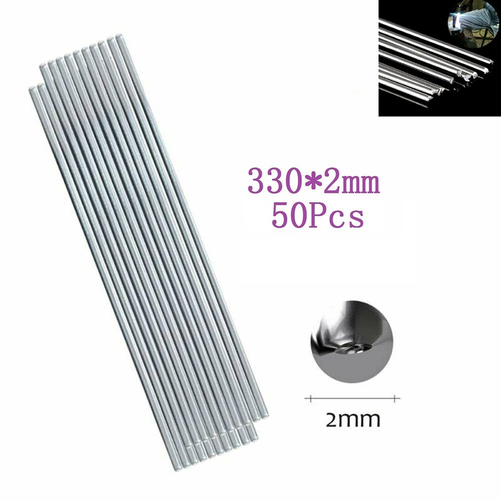 Aluminium welding rods Welding Rods 50pcs 1 set 330*2mm Aluminium Welder rods