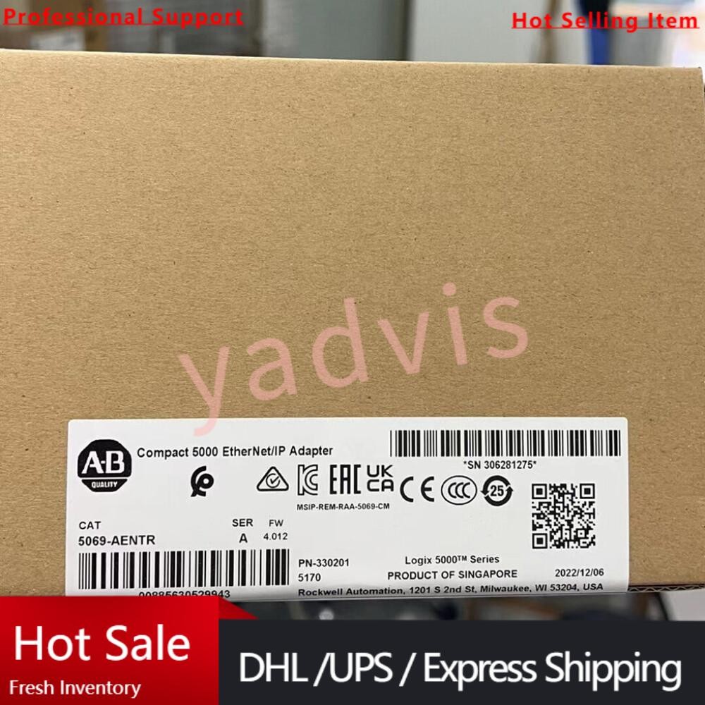 ~ Allen-Bradley 5069-AENTR SER A Compact 5000 EtherNet/IP Adapter US Free Tax