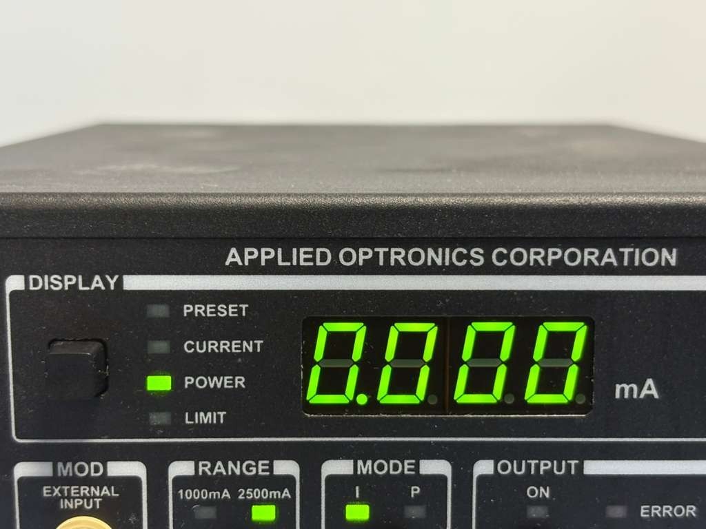 Applied Optronics Corporation Laser Power Controller Part AOC-LD-1
