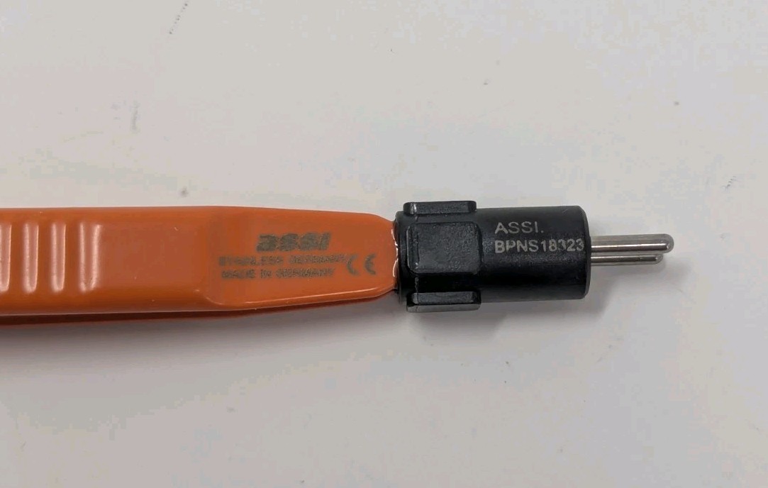 ASSI BPNS18323 Bipolar Forceps Non-Stick Stright Pointed 18cn Length