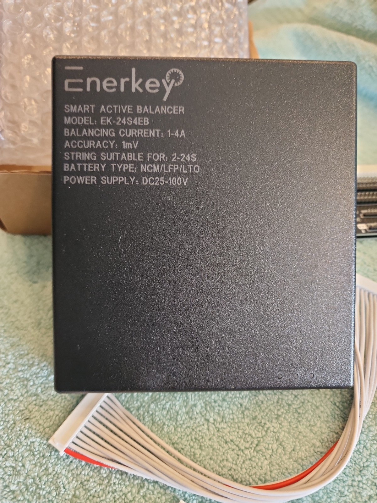 4A Smart Active Balancer 2S-24S Li-Ion LiFePO4 Lithium 12V-100V Battery Equalize
