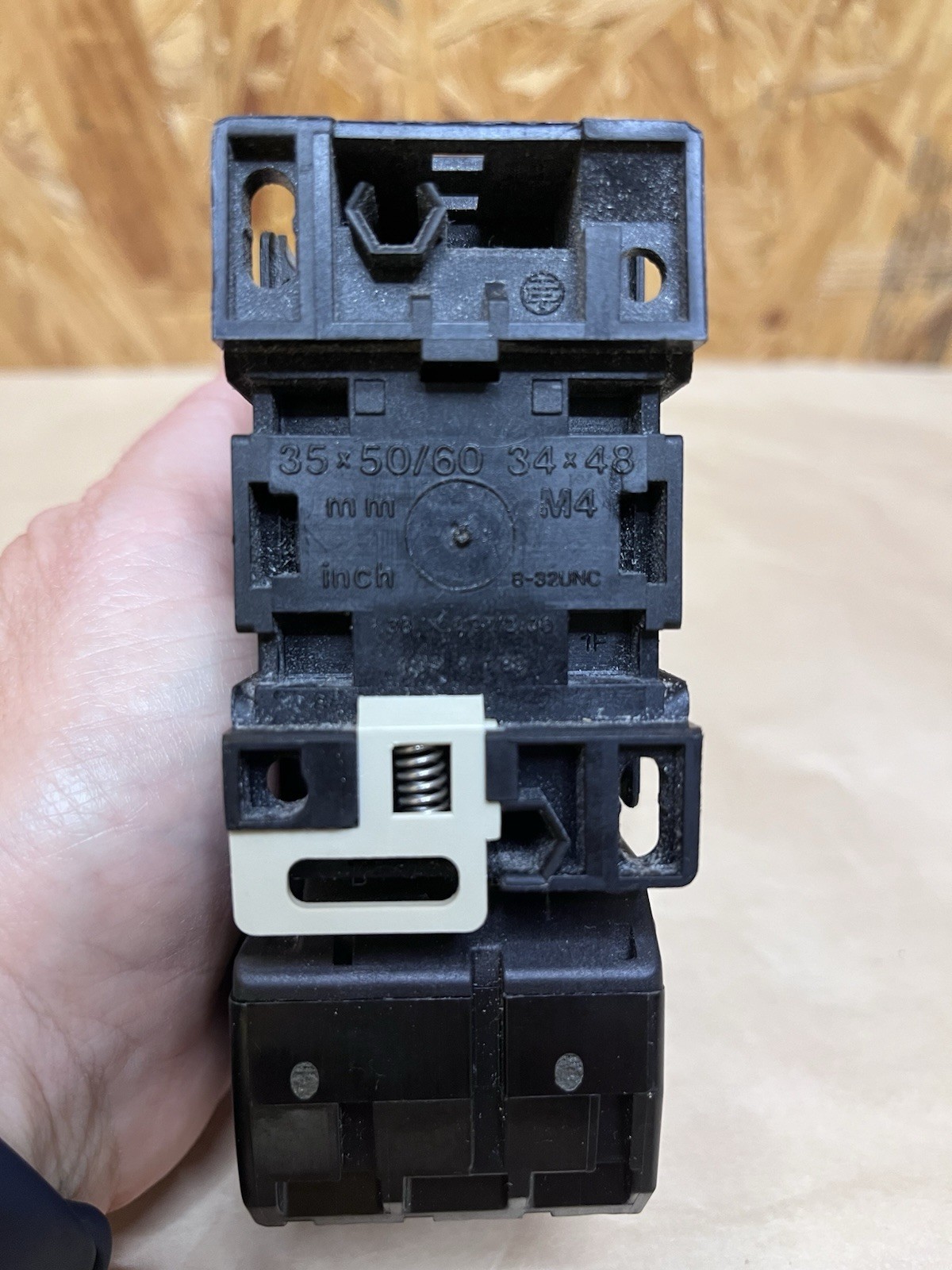 Telemecanique LC1 D1810 Type F7 Contactor WITH LR2 D1321 Relay, 110 VAC, 18A