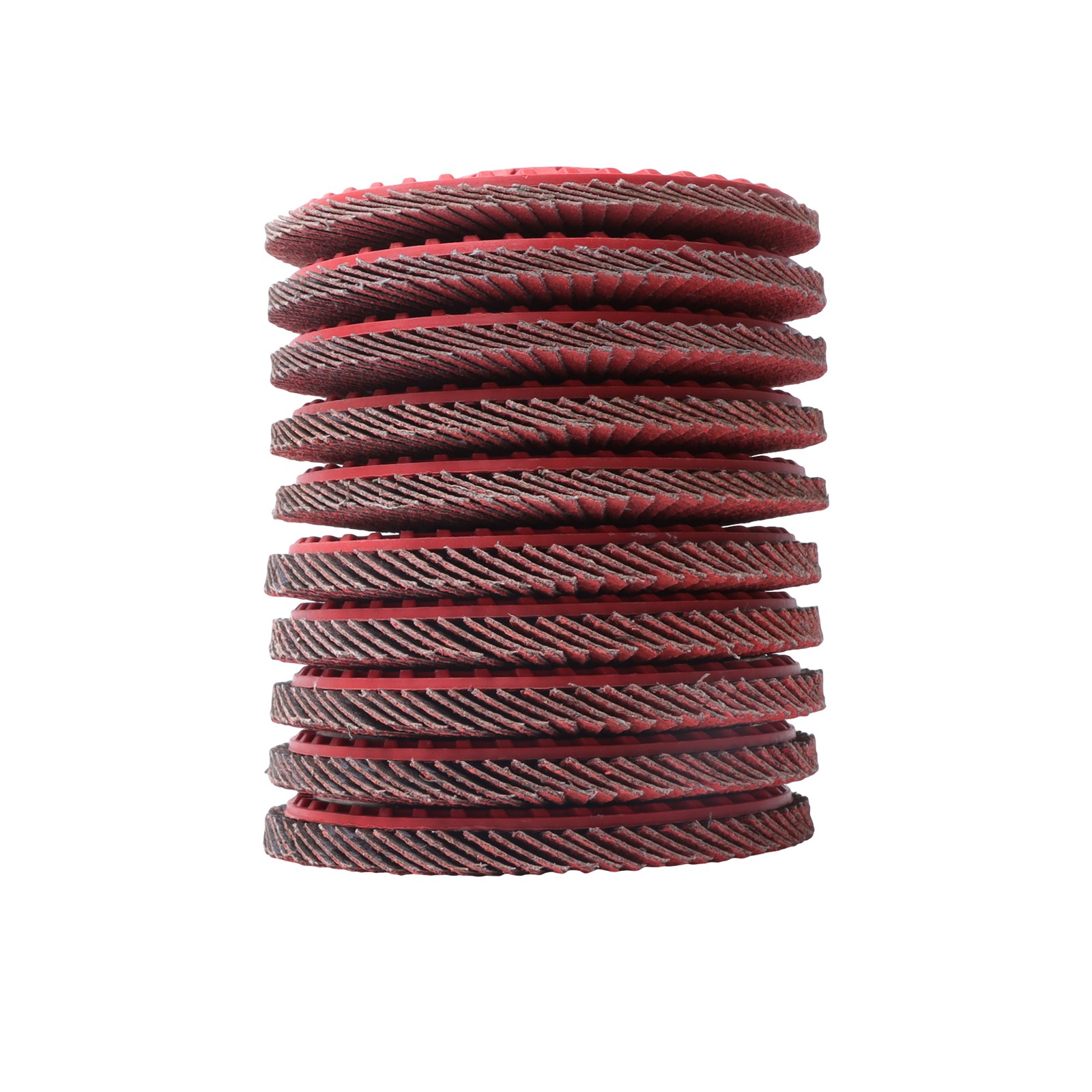 10 Pack 40/60/80/120 Grits 4-1/2″ Flap Sanding Disc Hundred Impeller