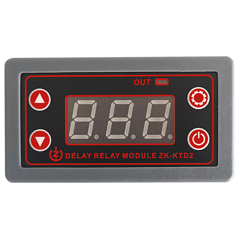 ZK-KTD2 DC 5V-30V Relay Switch Cycle Timing Delay Relay Switch Module