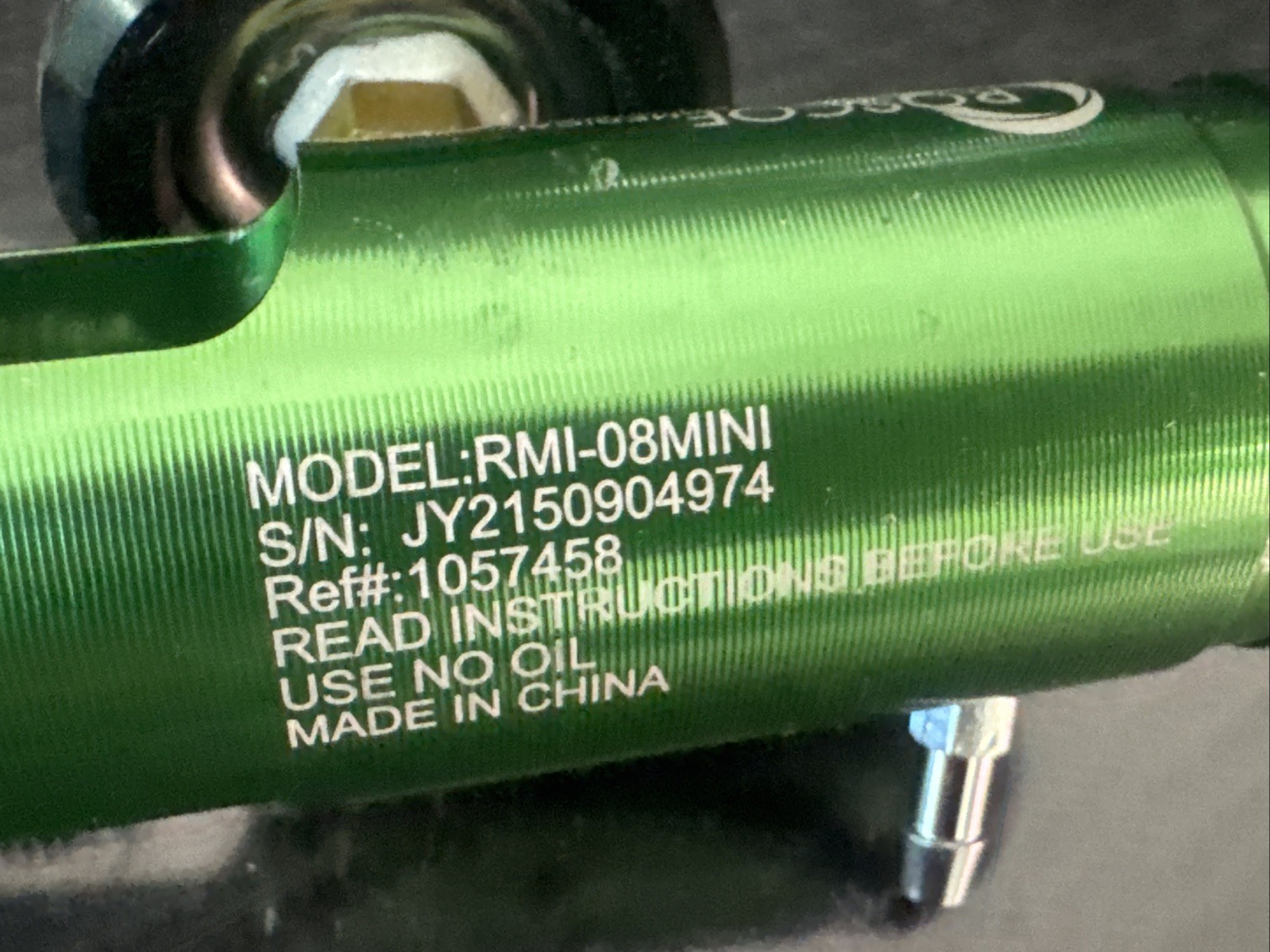 Roscoe Medical RMI-08MINI Tank Regulator 0-8 LPM, CGA-870