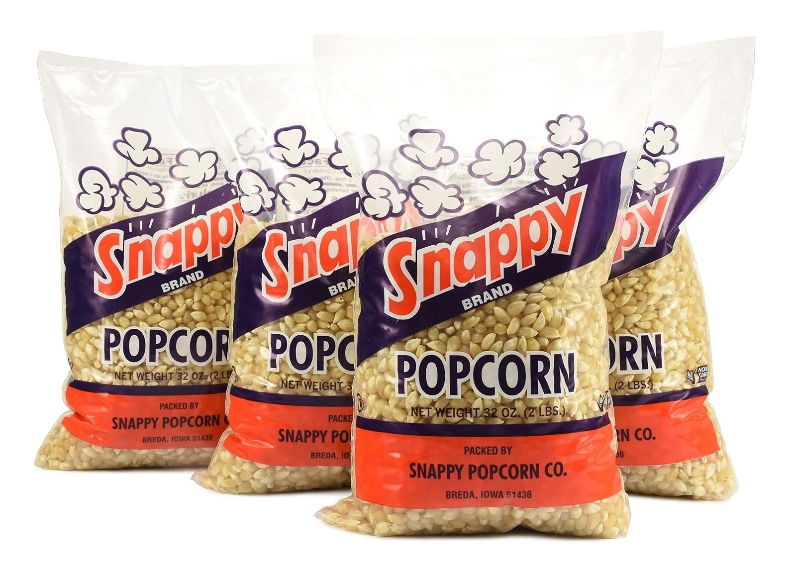 Yellow Popcorn Kernels for Popping, Non-GMO, 12.5 lb Bulk Bag